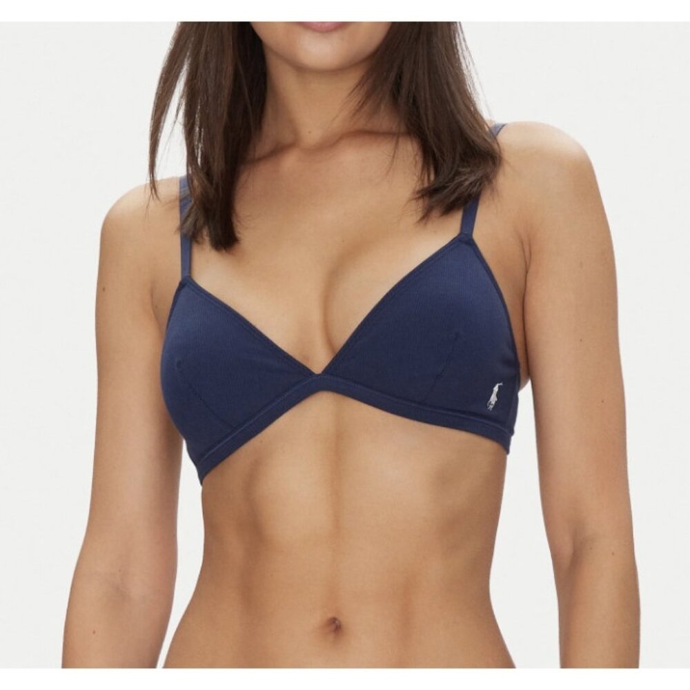Polo Ralph Lauren Bralette Rib Navy ( S )